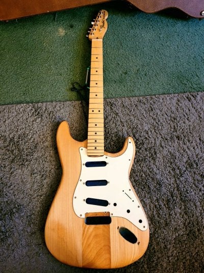 Stratocaster natural finish | Fender Stratocaster Guitar Forum
